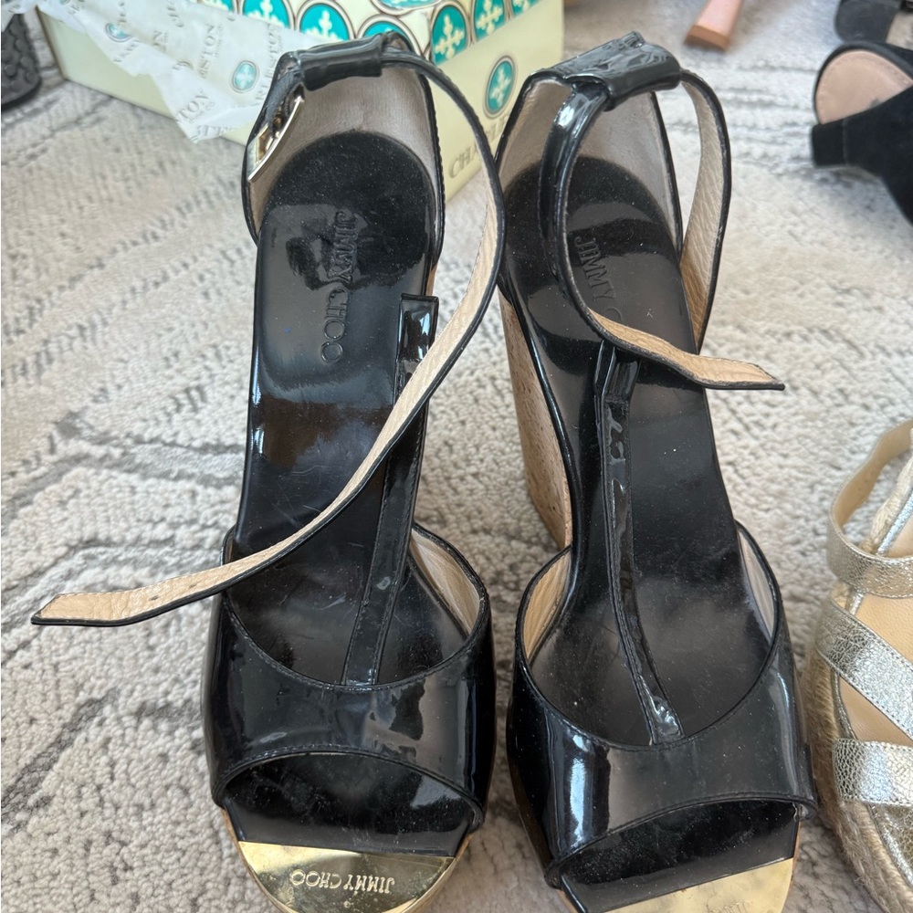 Jimmy choo patent leather